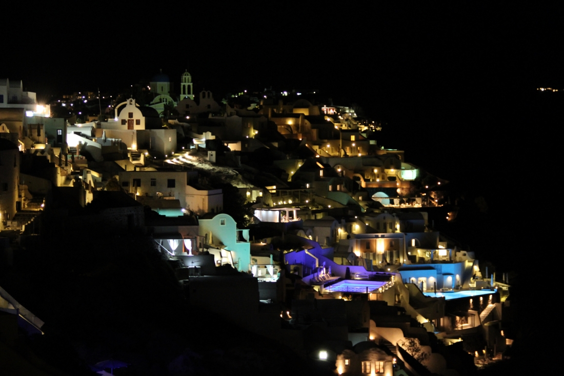 Night at Santorini